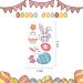 Easter Temporary Tattoos for Kids - Bunny Egg Rabbit Flower Butterflies Stickers - 10 Sheets - Easter Party Supplies & Decorations - Buy Online on GoSupps.com
