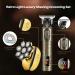 ROZIAPRO Head Shavers for Bald Men - Professional Zero Gap T-Blade Trimmer & Multifunctional Rechargeable Barber Clippers | Men's Grooming Kit for Precision Hair Cutting - Buy Online on GoSupps.com