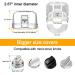 Child Safety Stove Knob Covers - Universal Gas Oven Knob Covers with Strong Adhesive for Baby Proofing - Clear Toddler Safety Knob Covers - Buy Online on GoSupps.com