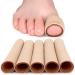 5-Pack Silicone Toe Caps & Finger Protection Gel Bandages - 15x2.5cm Toe Pads for Comfort & Pain Relief - Buy Online on GoSupps.com