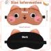 Cute Cat Face Sleep Masks - Set of 12 Designs for Kids & Adults - Buy Online on GoSupps.com