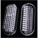 Set of 2 Andux Zone Clear Plastic Hand & Nail Cleaning Brushes MJS-01 (Clear/Green) - Buy Online on GoSupps.com