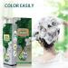 Natural Plant Hair Dye Plant Based Hair Dye 100ml Bubble Plant Hair Dye Plant Based Hair Dye for Gray Hair Coverage Hair Color for Men Women Hair Dyeing Cream Black - Buy Online on GoSupps.com