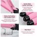 3 Barrel Curling Iron 25mm | Temperature Adjustable Crimper Hair Iron | Ceramic Tourmaline | Fast Heating Curling Wand | Pink - Buy Online on GoSupps.com