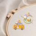 GUPENG and Tour Bus Needle Minder for Embroidery  Magnetic Pin Holder for Cross Stitch  Needlework and Embroidery Accessories (2 PCS)