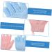 Healvian 4 Pcs Bath Scrub Gloves | Body Exfoliating Shower Scrubber Set - Buy Online on GoSupps.com