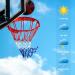 Mr Warm Outdoor 2023 Upgraded Heavy Duty Basketball Net Replacement - All Weather Anti Whip Net for Basketball Hoop - Red White Blue - 12 Loops - Buy Online on GoSupps.com