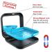 Invisalign Aligner Case with Mirror and Removal Tool - Premium Retainer Case for Mouth Guards - Easy to Use (Black) - Buy Online on GoSupps.com