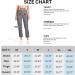Alfiudad Women's Golf Pants - Quick Dry Lightweight Stretch Pants for Work & Casual Wear - Water Resistant with Zipper Pocket - Dark Grey (Size: Large) - Buy Online on GoSupps.com