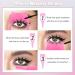 DAGEDA Bottom Lashes Stamps Tool Set - Reusable Eyeliner Stencils for Natural Look Eye Makeup Pink | Perfect for Bottom Eyelashes & Mascara - Buy Online on GoSupps.com