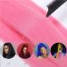 YDDM 20 Inch Pre-Stretched Pink Braiding Hair Extensions - 6 Packs Jumbo Braids for Art Hair Styles - Buy Online on GoSupps.com