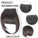 Fake Bangs Synthetic Hair Bangs Clip in Hair Extensions Natural False Hair Blunt Bangs for Daily Use Hair Accessories Women Bangs Hair Clip Extensions(18-613) 10inches 18-613 - Buy Online on GoSupps.com