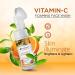 Vitamin C Foaming Face Wash | Daily Cleanser for All Skin Types | Acne & Dark Spot Remover | Exfoliating Scrub Brush | Brightening Care for Men Women Teens & Kids - Buy Online on GoSupps.com