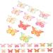 VILLCASE 250 Pcs Butterfly Charms for Bracelet Making Butterfly Charms for Jewelry Making Diy Crafting Butterfly Charms Butterfly Charms for Diy Post Brackets Crystal Beads Wedding Plastic - Buy Online on GoSupps.com