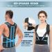 Fit Geno Back Brace and Posture Corrector - Adjustable and Breathable Support for Instant Pain Relief - Small/Medium Size - Buy Online on GoSupps.com