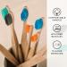 Buy GEORGANICS Natural Beech Bristles Toothbrush - Medium Green | Eco-Friendly Sustainable Oral Care | International Shipping Available - Buy Online on GoSupps.com