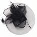 Jzk Vintage Flower Fascinator Headband & Clip - Elegant Spring Hair Accessories for Weddings & Cocktail Parties (Black Veil) - Buy Online on GoSupps.com