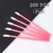Sularpek 200 PCS Disposable Lip Gloss & Make Up Brush Set | Lipstick Concealer Applicator Tool for Lips, Eyes & Makeup Application - Buy Online on GoSupps.com