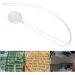 Necklace Magnifying Glass Magnifying Glass Safe Magnifying Glass with Chain Reading Magnifier for Reading for Working (Silver) - Buy Online on GoSupps.com