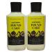 Bath & Body Works Body Lotion Pack of 2 8oz Each (Iced Lemon Pound Cake)