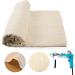 83 x 39 Upgraded Overlocking Tufting Cloth with Marked Lines Large Monk's Cloth for Tufting Gun & Rug Tufting Fabric/Primary Tufting Cloth/Monk Cloth for Rug Tufting/Carpet Tufting Cloth 1m x 2.1m