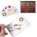 Tamon Stainless Steel Mixing Palette Set - 2 Pack Makeup Palette with Spatula for Cosmetics Nail Design & Pigment Mixing - Buy Online on GoSupps.com