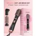 Rotating Hair Dryer Brush - 3 in 1 Volumizer Blow Dryer Set with Round Hot Air Spin Brush - Pink & Black - Shipping Worldwide - Buy Online on GoSupps.com