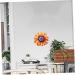 PRETYZOOM Sunflower Art Decor Iron Sunflower Hanging Ornament Sunflower Wall Decor - Buy Online on GoSupps.com
