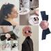 KODASW Cute Cloth Flower Shape Hairpins Hot Girls Duckbill Flower Hair Clip Spring Summer Ponytail Bangs Hair Clip for Woman Cloth - Buy Online on GoSupps.com