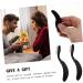 FRCOLOR 8 Pcs Foldable Eyebrow Comb Makeup Mascara Make up Kit Folding Eyelash Comb Makeup Tool Metal Girl 6.5x2x0.8cmx4pcs Blackx4pcs - Buy Online on GoSupps.com