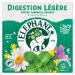 Elephant Elephant Gentle Digestion Infusion Mint Chamomile and Rooibos Flavor Rainforest Alliance Certified 100% Naturally Sourced Ingredients 20 Pyramid Tea Bags