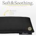 Buy Grain Cushion - 46x12 cm Cotton Warming Pillow | Wheat-Filled Soft Spelled Pillows for Back Neck & Shoulder Pain Relief | Perfect Gift - Black - Buy Online on GoSupps.com