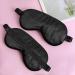 2 Pack Silk Satin Sleep Masks Adjustable Light Blocking Eye Covers for Travel & Sleep | Breathable Comfortable Blindfold for Men & Women - Buy Online on GoSupps.com
