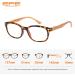 Shop EFE 5-Pack Reading Glasses for Men & Women - Rectangular Wood Grain Design Anti-Fatigue Perfect for Reading PC Smartphone & TV - Multicolored 2.0x - Buy Online on GoSupps.com