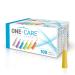 MediVena ONE-Care Safety Lancets  Contact-Activated  21G x 2.2mm  100/bx  Sterile  Single-Use  Preloaded  Gentle for Comfortable Testing