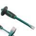 Mason Chisel With Hand Guard  12 inches (30 cm) Heavy Duty Flat End Rock Concrete Mortar Stone Chisel for Demolishing Carving Scaling Breaking Hounding