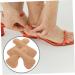 2 Pairs Cork Foot Sweat Pads - Invisible Insoles for Women | Comfort & Support for Sandals & Wedges - Buy Online on GoSupps.com