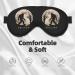 Funny Bigfoot Sleep Eye Mask - Light Blocking & Comfortable - Perfect for Travel & Sleeping - Buy Online on GoSupps.com