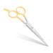 Hairdressing Scissors 5.5" with Gold-Plated Handles & Hook - Anti-Rust Barber Scissors - Tempered Ice Stainless Steel Hair Scissors - Designed for Hair Cutting & Grooming - Ideal for Men/Women Barber Scissors 5.5"