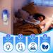 Indoor Sticky Trap Plug-in Indoor Snap Trap Blue-Purple Light Attracts Sticky Trap - 500 Square Feet Protection (1 Device + 6 Refills) - Buy Online on GoSupps.com