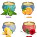 VETOUR Galaxy Scented Candle Set - 4pc Aromatherapy Soy Candles for Stress Relief and Beautiful Mood. Perfect Gift for Women - Home, Bath, Yoga, and Travel - Buy Online on GoSupps.com