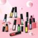 12 Colors Gel Nail Polish Liner - UV Soak-off Manicure Set for Home & Salon Quality | Pigmented Red Pink Glitter with Thin Brush | Perfect Gift for Women & Moms - Buy Online on GoSupps.com