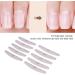Portable 240/240 Grit Nail Files with Double Sided Emery Board Suitable for Finishing Nails Toenails Acrylic Nails and Fake Nails - Buy Online on GoSupps.com