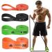 Resistance Band Set Pull Up Assist Versatile Exercise Bands for Strength Stretch and Training Natural Rubber Elastic Bands for Enhanced Workouts Physical Therapy Home Workouts F 4pcs