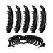 RC Roche Ornament 6 Pcs Womens Premium Hair Banana Clips - Large Black (Pack of 6) - Buy Online on GoSupps.com