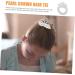 minkissy Girls Hair Accessories Ponytail Holder Girl Hair Tie Hair Ties for Girls Elastic Hair Tie for Girl Pearl Hair Tie Girl Hair Scrunchies Elasticity Hair Rope Plastic Child - Buy Online on GoSupps.com