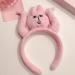 Headband For Hair Hairband Clip Grabs Hair Rabbit Stuffed Animal Toy | Hairband Clip Costume Headwear Headband Rabbit Set Plush Toy For Boys Girls Women Adults - Buy Online on GoSupps.com