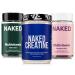NAKED Creatine + Men s & Women s Multivitamin Bundle Pure 1 000g Creatine Powder with Daily Multis for Strength Gut & Immune Health