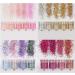Lot de 18 flacons de poudre de remplissage brillante en r sine poxy pour d coration d'ongles - Buy Online on GoSupps.com