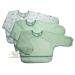 Miamia Baby Libchchen 3 Set with sleeves and collecting bowl - sleeves with Velcro fastener Oeko -Tex Standard 100 tested water -repellent and washable - green